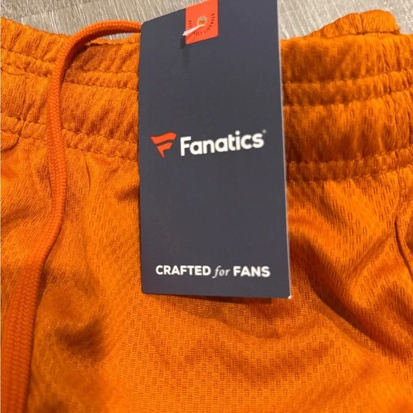 Fanatics Orange and Gray Men's Athletic Shorts - Picture 3 of 9